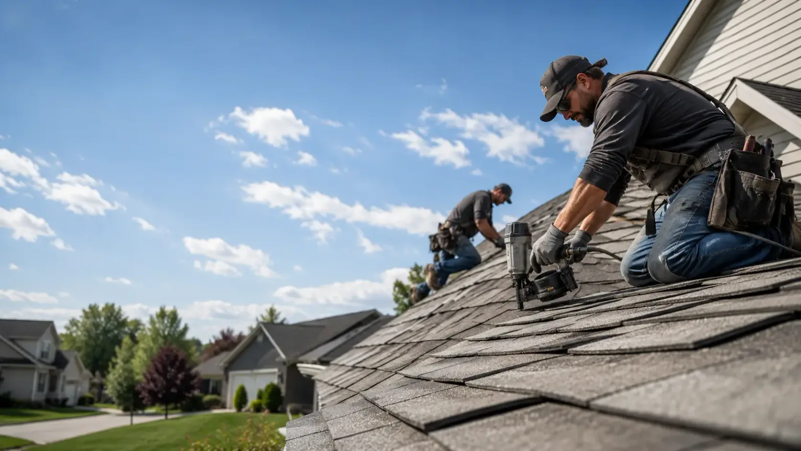Storm Damage Roof Repair in Marengo, IL near me
